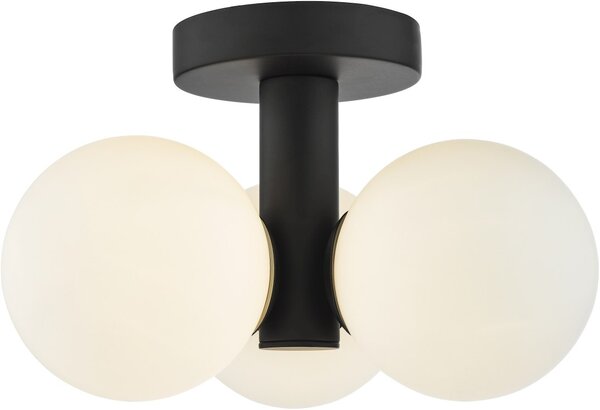 Dar Lighting modern mennyezeti lámpa blake matt fekete darbla5322