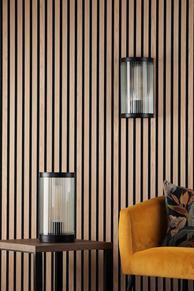 Dar Lighting modern asztali lámpa bianka matt fekete darbia4222
