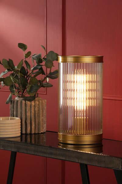 Dar Lighting modern asztali lámpa bianka barna darbia4263
