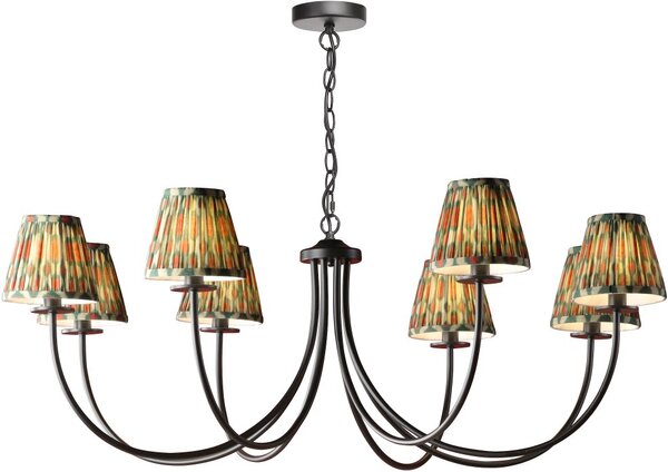 Dar Lighting klasszikus csillár becca matt fekete darbec0822