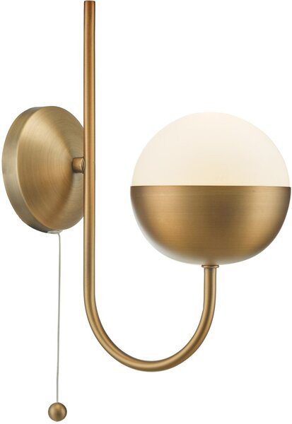 Dar Lighting modern fali lámpa andre antik réz darand0742
