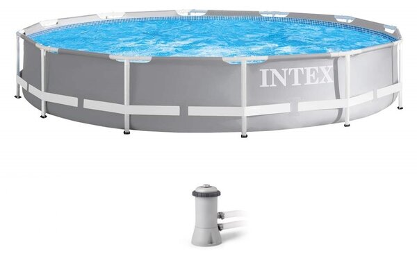 INTEX MetalPrism Set medence 366 x 76 cm (26712)