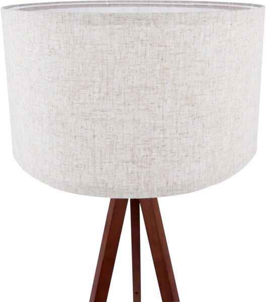 Dar Lighting modern skandináv állólámpa armitage sötét fa dararm4947