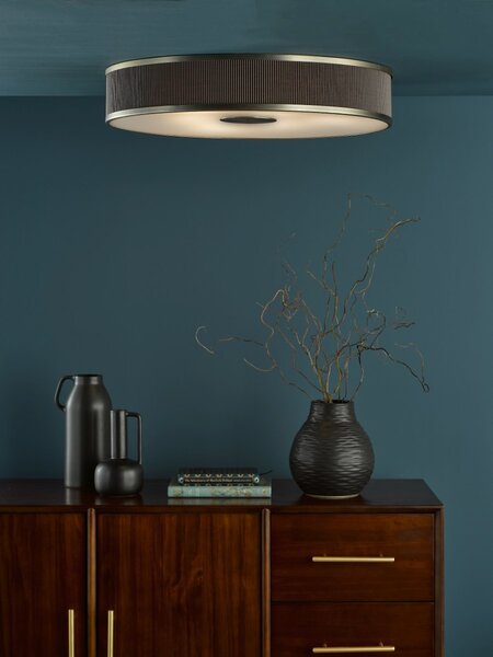 Dar Lighting modern mennyezeti lámpa alvaro antik bronz daralv6439