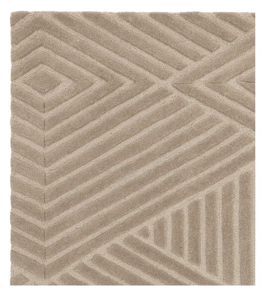 Világosbarna gyapjú szőnyeg 120x170 cm Hague – Asiatic Carpets