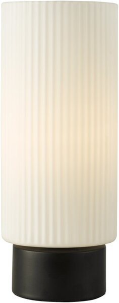 Dar Lighting modern asztali lámpa aneska matt fekete opál darane4022