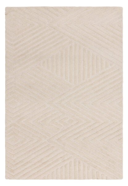 Krémszínű gyapjú szőnyeg 160x230 cm Hague – Asiatic Carpets