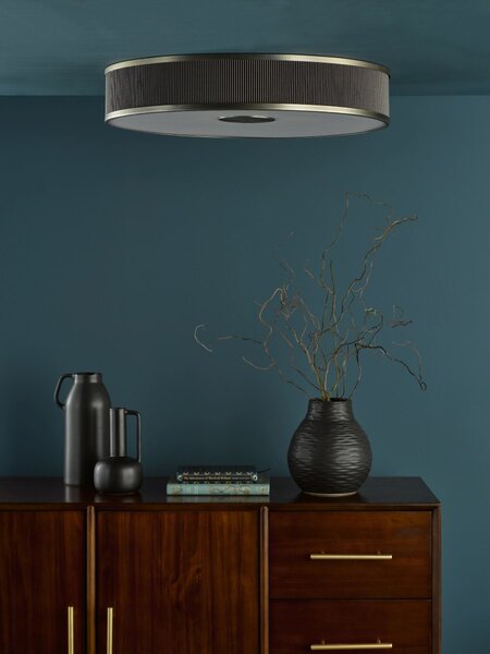 Dar Lighting modern mennyezeti lámpa alvaro antik bronz daralv6439