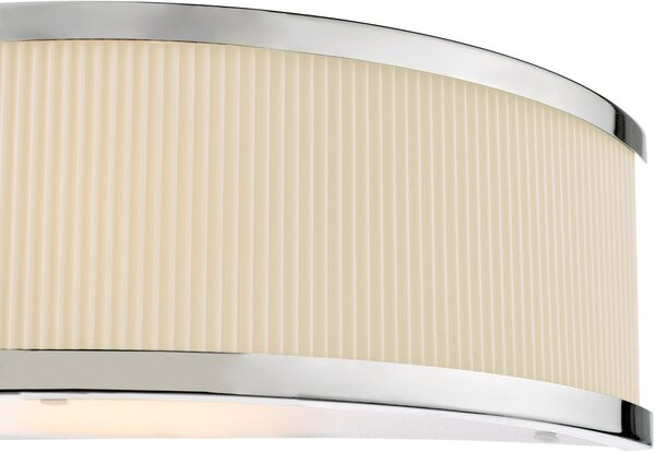 Dar Lighting modern fali lámpa alvaro csiszolt króm daralv0733