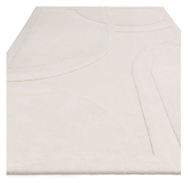 Fehér gyapjú szőnyeg 120x170 cm Olsen – Asiatic Carpets