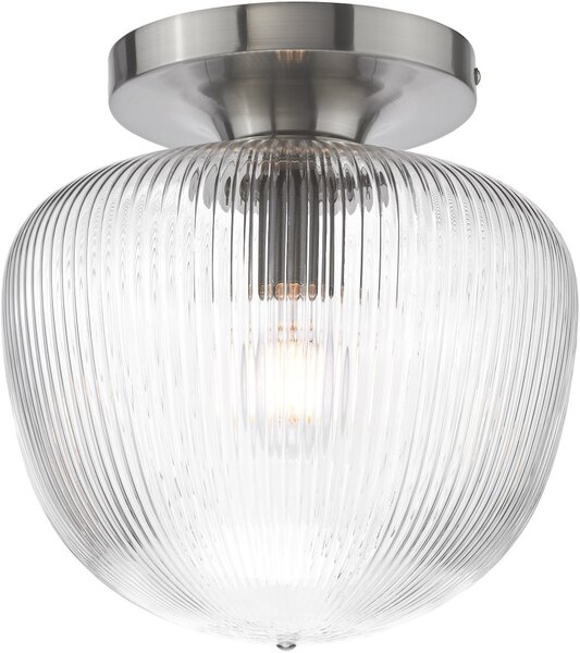 Dar Lighting modern mennyezeti lámpa abrielle polírozott nikkel darabr5208