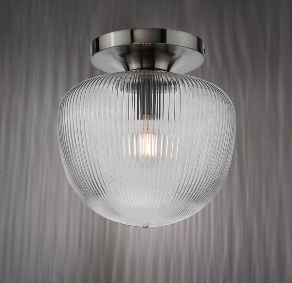 Dar Lighting modern mennyezeti lámpa abrielle polírozott nikkel darabr5208