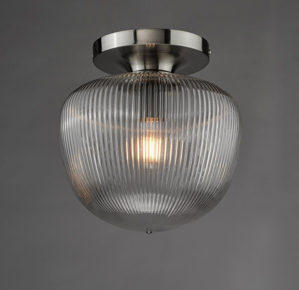 Dar Lighting modern mennyezeti lámpa abrielle polírozott nikkel darabr5208