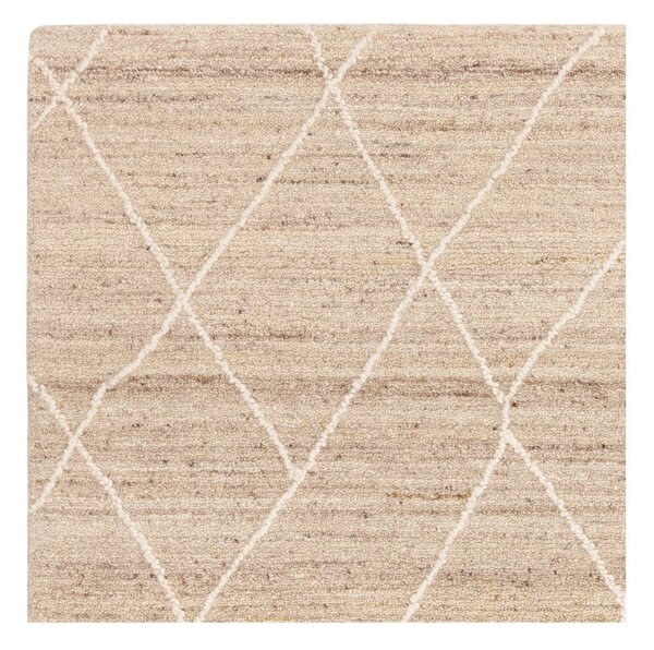 Natúr színű gyapjú szőnyeg 160x230 cm Noah – Asiatic Carpets