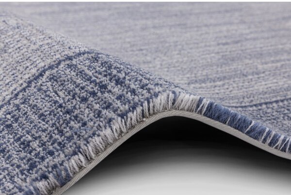 Sötétkék gyapjú szőnyeg 200x300 cm Linea – Agnella