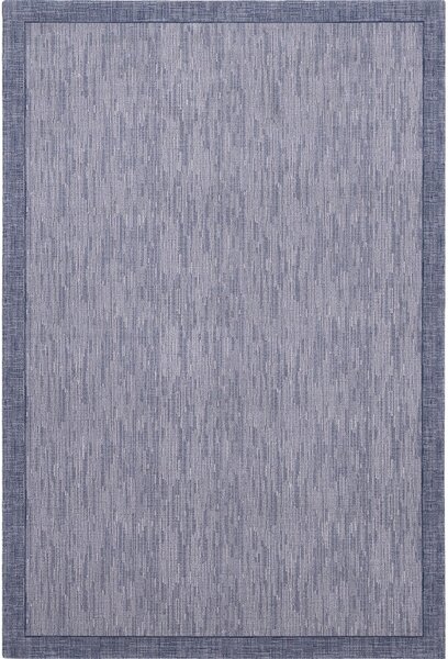 Sötétkék gyapjú szőnyeg 200x300 cm Linea – Agnella