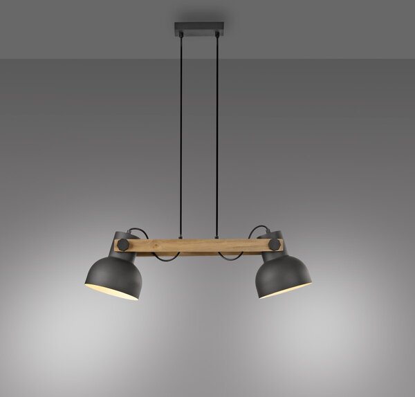 Paul Neuhaus loft függeszték cup 2.0 fekete fa pln15742-18