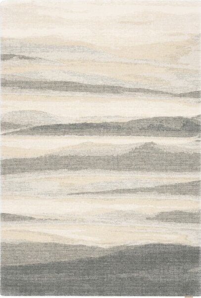 Szürke-bézs gyapjú szőnyeg 200x300 cm Elidu – Agnella