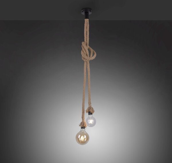 Paul Neuhaus loft függeszték rope barna pln15482-18
