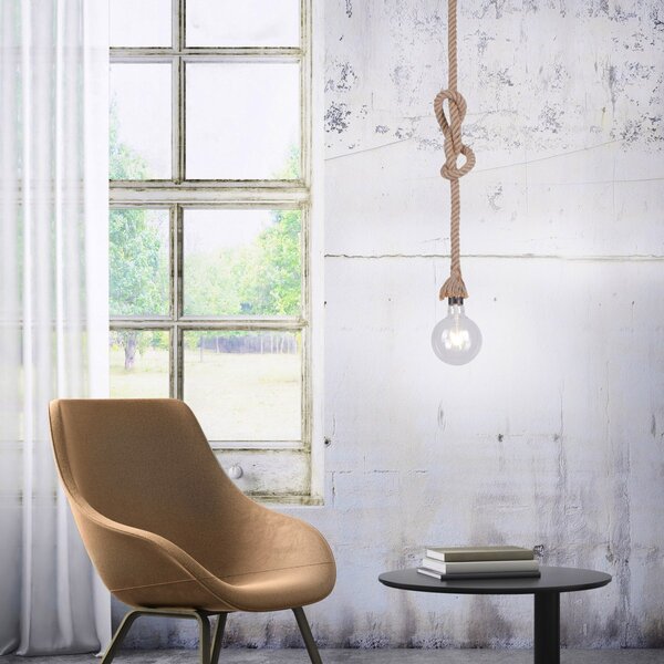 Paul Neuhaus loft függeszték rope barna pln15481-18
