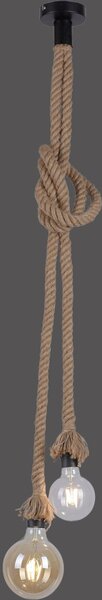 Paul Neuhaus loft függeszték rope barna pln15482-18
