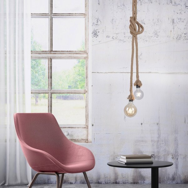 Paul Neuhaus loft függeszték rope barna pln15482-18