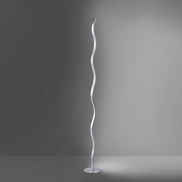 Paul Neuhaus modern állólámpa wave acél pln15168-55