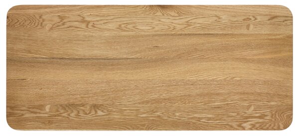 Villa Collection Tölgyből készült öltözőasztal Bodo 100 x 44,5 cm