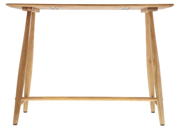 Villa Collection Tölgyből készült öltözőasztal Bodo 100 x 44,5 cm