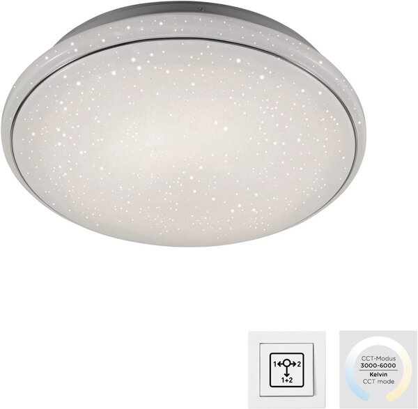 Paul Neuhaus modern mennyezeti lámpa jupiter fehér pln14364-16
