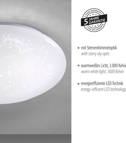 Paul Neuhaus modern mennyezeti lámpa skyler fehér pln14231-16