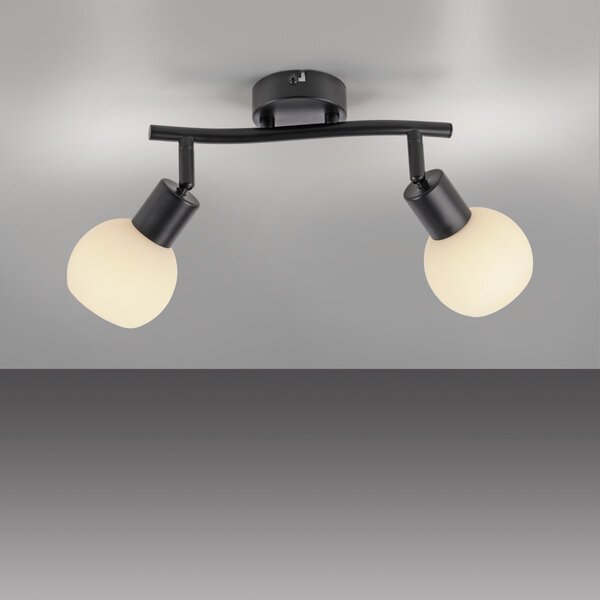Paul Neuhaus modern spot lámpa loki fekete pln12151-18