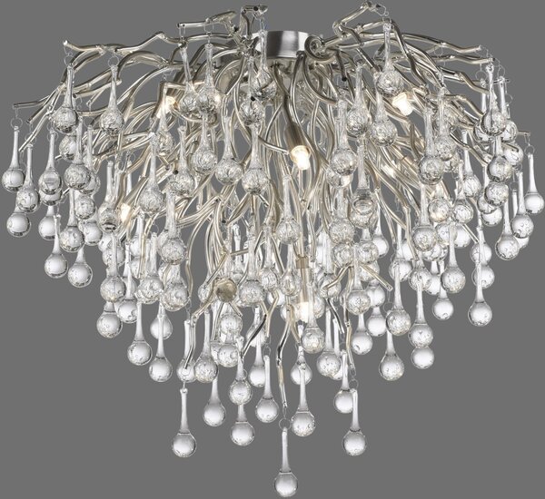 Paul Neuhaus glamour modern mennyezeti lámpa icicle acél pln8091-55