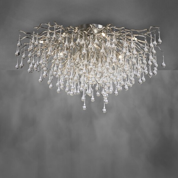 Paul Neuhaus glamour modern mennyezeti lámpa icicle acél pln8092-55