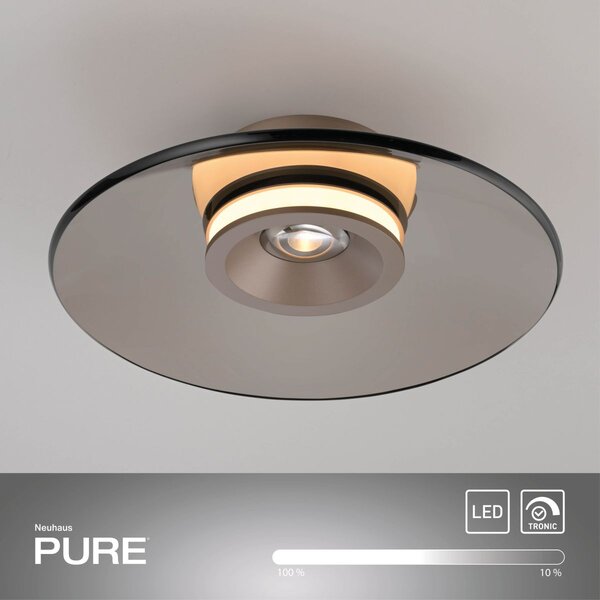 Paul Neuhaus modern mennyezeti lámpa pure moon barna pln6094-97