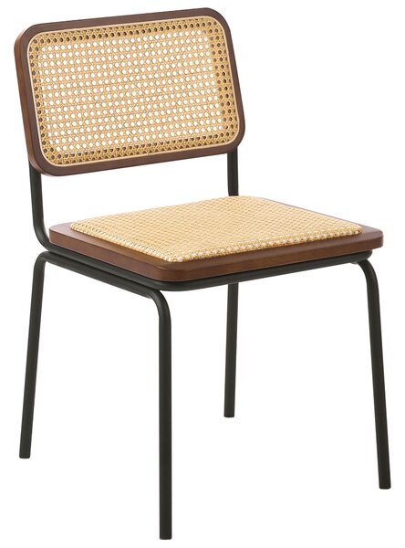 Étkezőszék kétdarabos szettben CORVALLIS PE Rattan Barna
