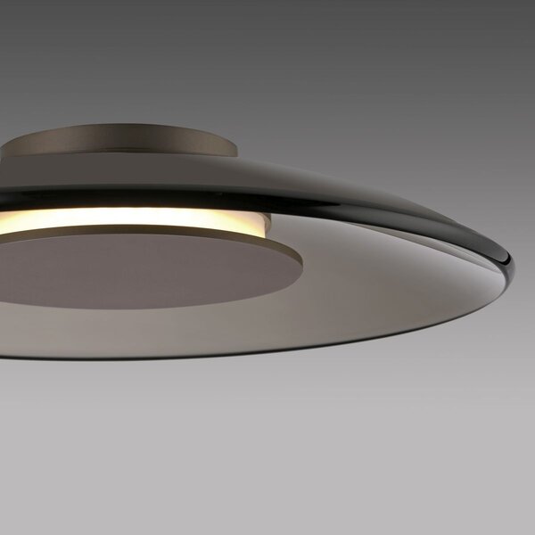 Paul Neuhaus modern asztali lámpa pure moon bézs füstös pln4594-97