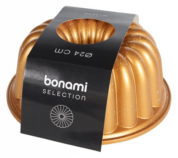 Lotus aranyszínű öntött alumínium sütőforma - Bonami Selection