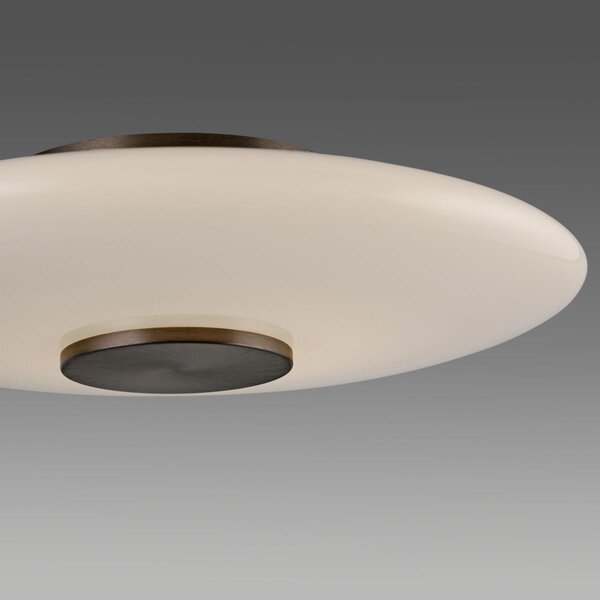 Paul Neuhaus modern asztali lámpa pure vitrum bézs barna pln4080-34