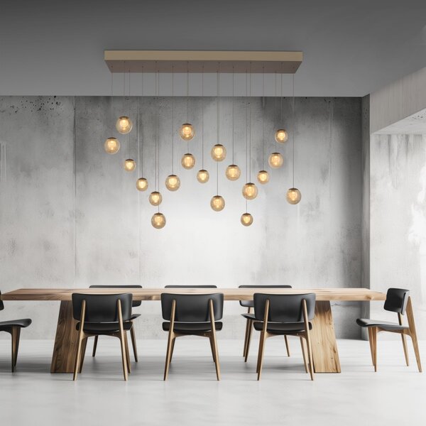 Paul Neuhaus modern függeszték pure popup barna pln2589-97