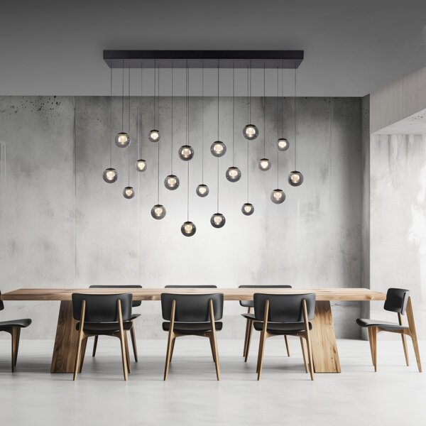 Paul Neuhaus modern függeszték pure popup szürke pln2589-15