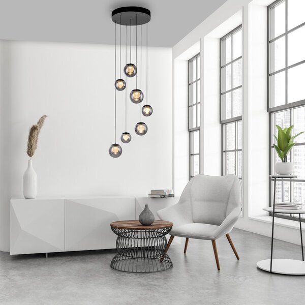 Paul Neuhaus modern függeszték pure popup szürke pln2587-15