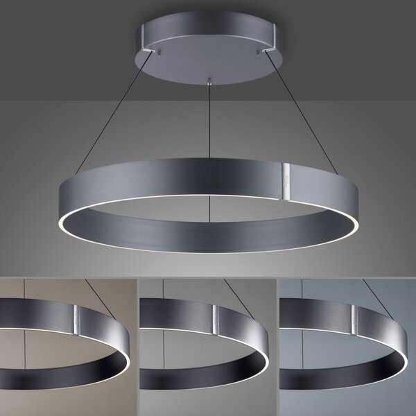 Paul Neuhaus modern függeszték pure e-clipse szürke pln2561-15