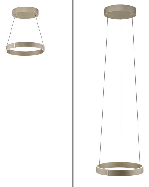 Paul Neuhaus modern függeszték pure e-clipse barna pln2560-97