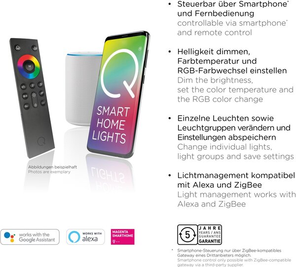Paul Neuhaus modern függeszték q-arian antracit pln2569-13