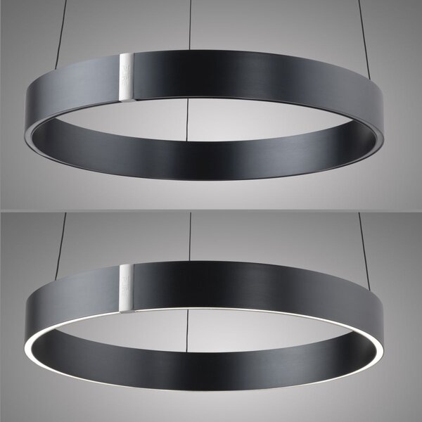 Paul Neuhaus modern függeszték pure e-clipse szürke pln2560-15