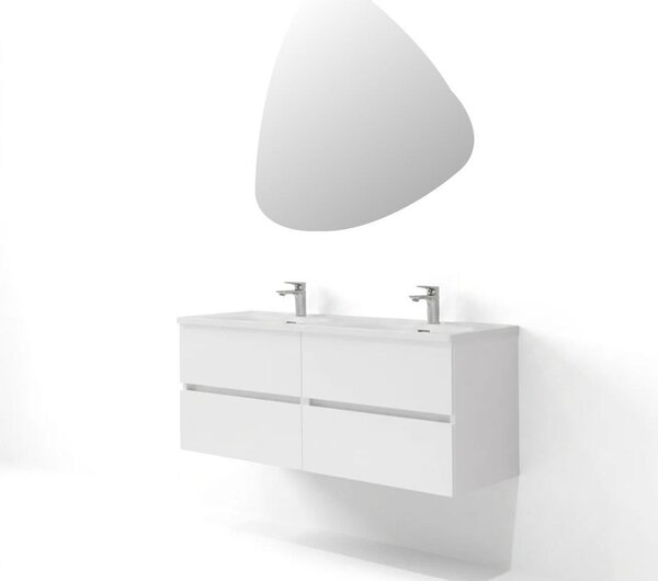 Simple mosdószekrény, fehér, 120 cm – TR263LVS1213