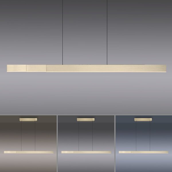 Paul Neuhaus modern skandináv függeszték pure-moto-rise matt sárgaréz pln2545-60