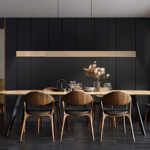 Paul Neuhaus modern skandináv függeszték pure-moto-rise matt sárgaréz pln2545-60