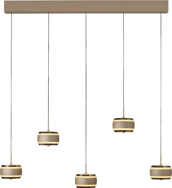 Paul Neuhaus modern függeszték pure falling rings barna króm pln2504-97